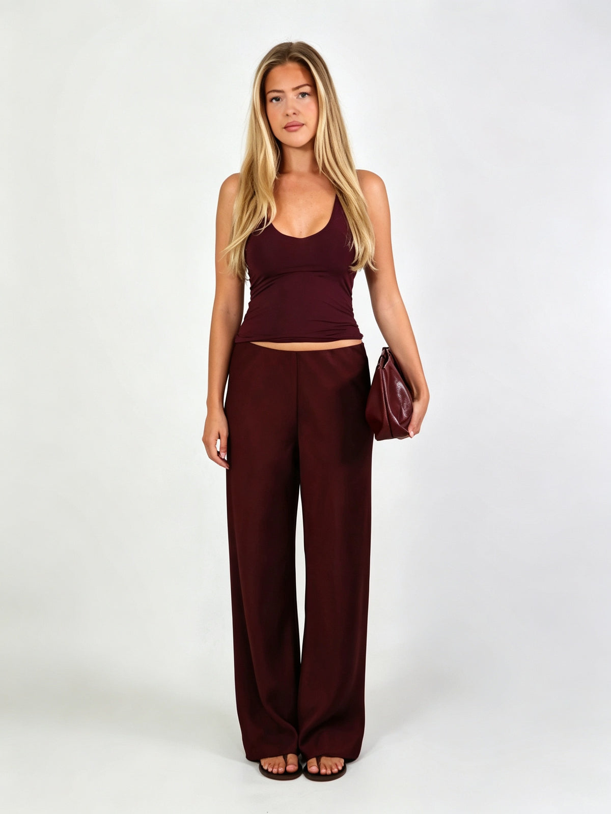 April Satin Pant