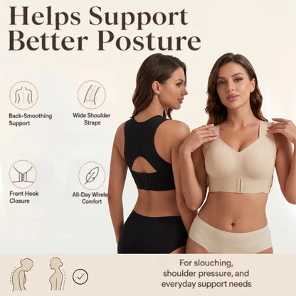 Wireless Breathable Mesh Workout Bra, Removable Pads Push‑Up Jelly Bra