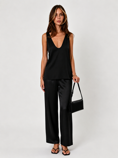 April Satin Pant